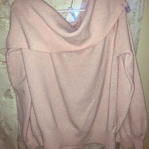 Oversized, cuffed, cozy long-sleeve.